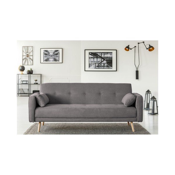 Canapea extensibilă Cosmopolitan Design Stuttgart, gri închis, 212 cm-image-4