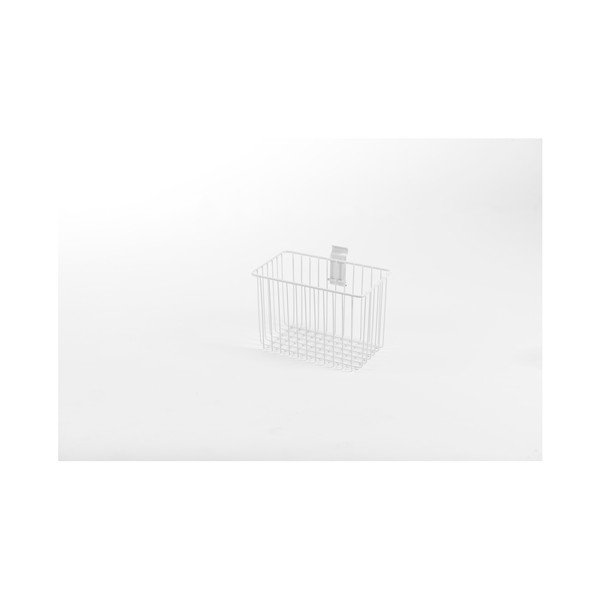 Cutie depozitare suspendată Compactor Merho, 25 x 16,2 x 19,6 cm, alb-image-1