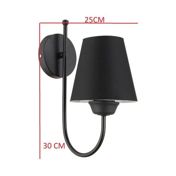 Aplică de perete neagră Sconce S - Magenta Home-image-1