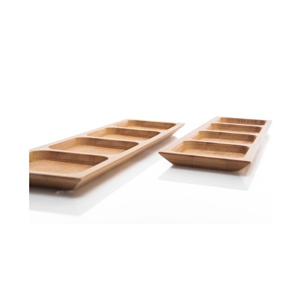 Set 2 boluri servire din bambus Bambum Almeria, 24 cm-image-2
