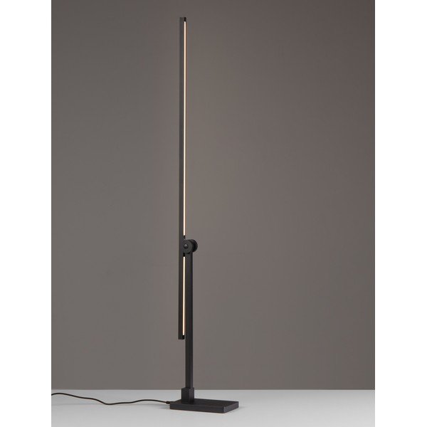 Veioză negru-mat LED cu structură flexibilă/cu intensitate reglabilă din metal (înălțime 47 cm) Tenso – Nova Luce-image-4