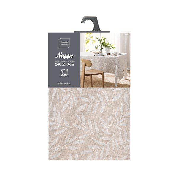 Față de masă potrivit pentru spălare automată 140x240 cm Naya – douceur d'intérieur