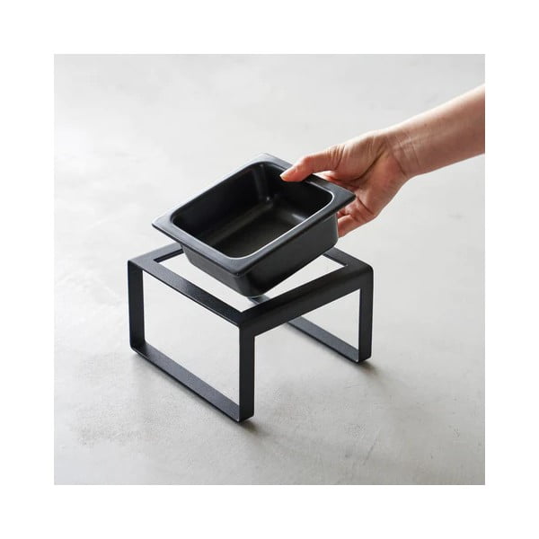 Castron ceramic cu suport pentru animale de companie Tower - YAMAZAKI-image-1