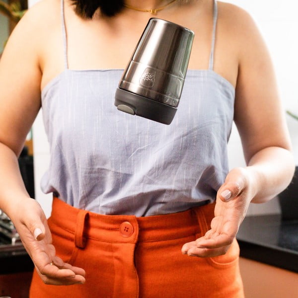 Cană termos gri antracit 454 ml Helix Therman Nitro Gloss L – KeepCup-image-1