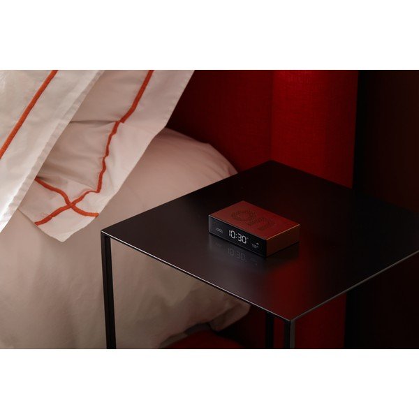 Ceas deșteptător digital/de masă Flip Premium – Lexon-image-1