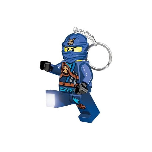 Breloc luminos cu figurină LEGO Ninjago Jay