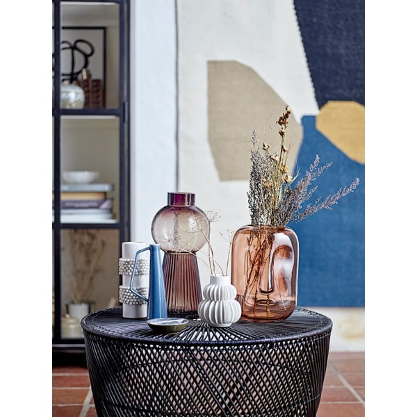 Vază din gresie ceramică Bloomingville Blossom, alb-image-4