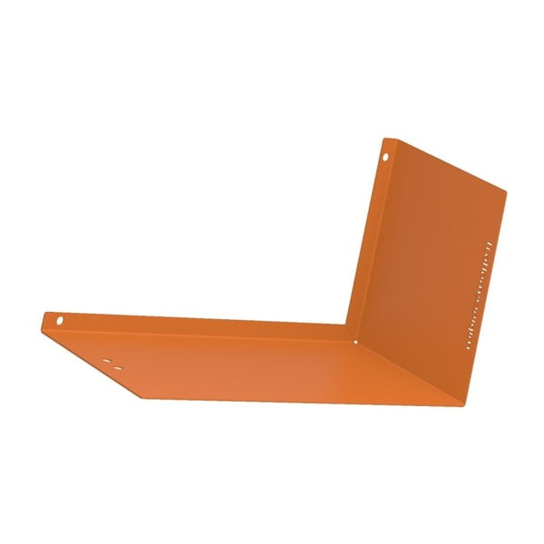 Raft metalic pentru perete Mi piace molto Boomerang Dx, portocaliu