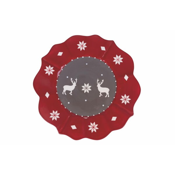 Farfurie din dolomită de Crăciun Villa d'Este Chamonix, ø 29 cm