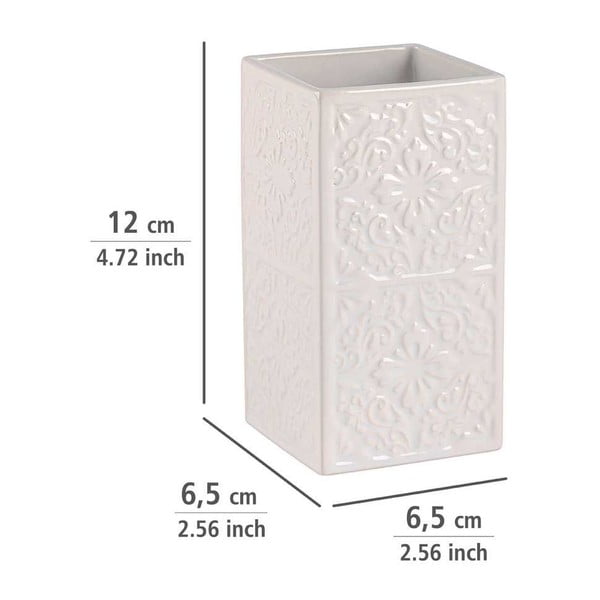 Set de accesorii de baie alb din ceramică Cordoba – Wenko-image-2