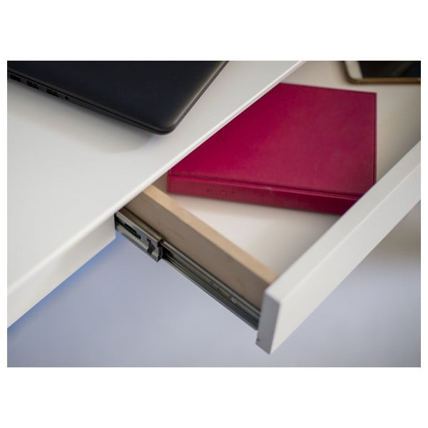 Birou Ragaba Mimo, lungime 65 cm, alb-image-2