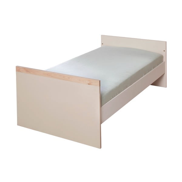 Pătuț bej/în culoare naturală cu înălțime reglabilă 70x140 cm Jil – Roba-image-3