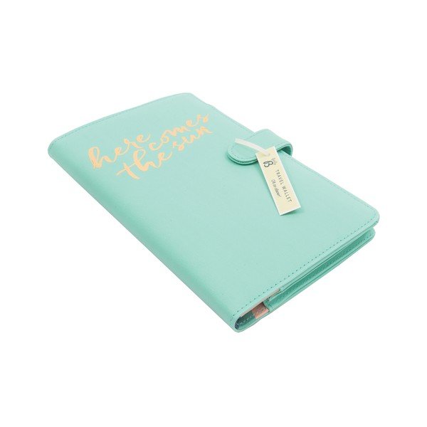 Portofel pentru călătorie Busy B New Fashion, verde deschis-image-2