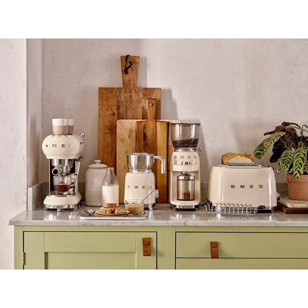 Aparat electric pentru spumă de lapte bej 50's Retro Style  – SMEG-image-4