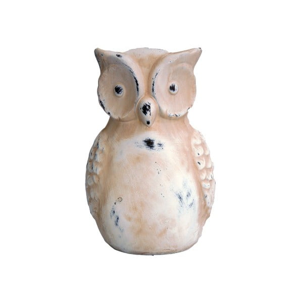 Bufniță Stardeco, 17,5 cm, ceramică 