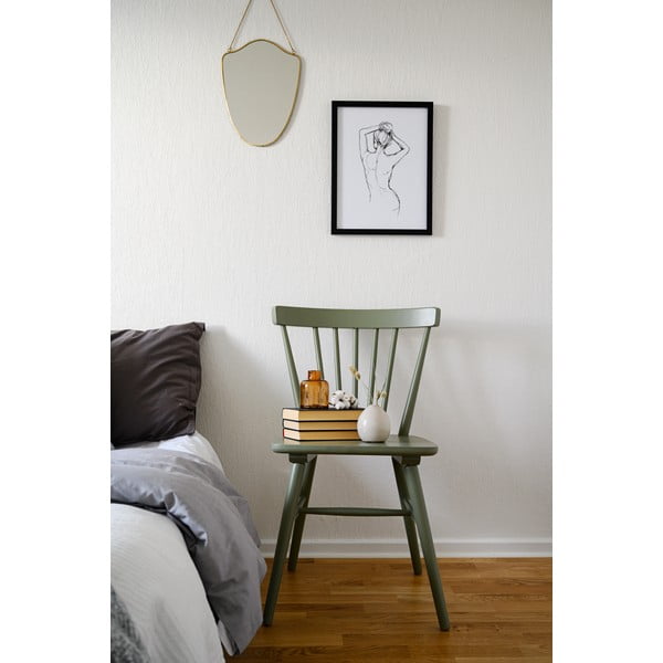 Scaun de dining Rowico Akita, verde deschis-image-1