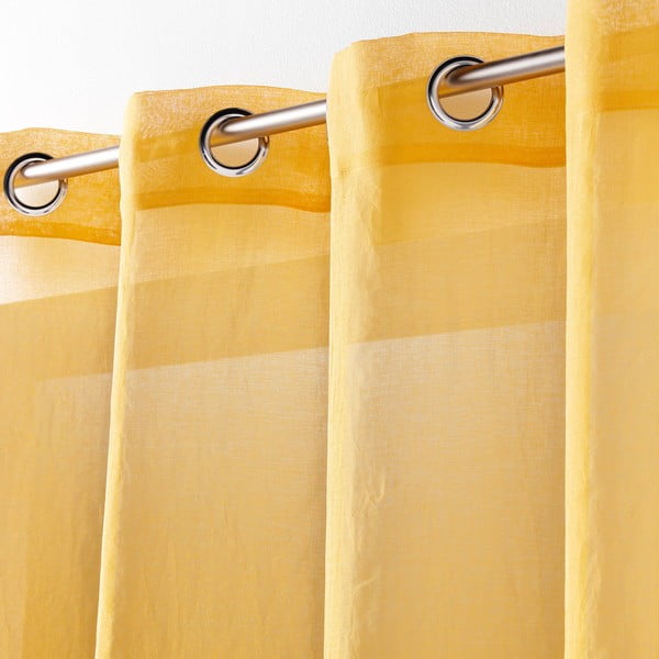 Perdea galbenă 140x240 cm Telma – douceur d'intérieur-image-1