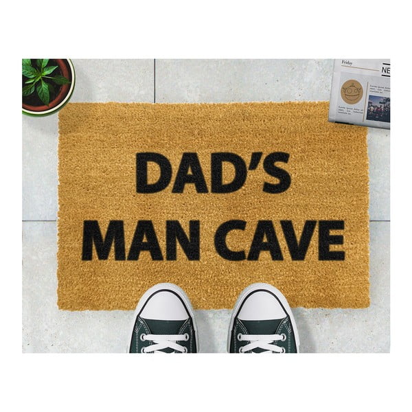 Covor intrare Artsy Doormats Dad's Mancave, 40 x 60 cm