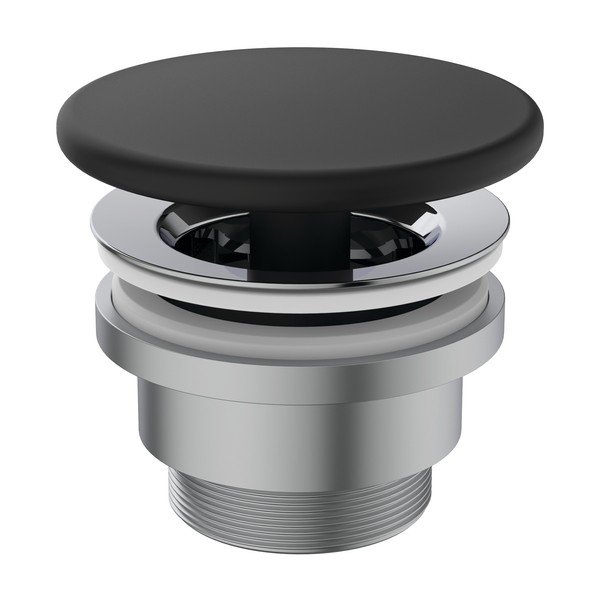 Ventil pentru chiuvetă negru mat ø 7 cm Ipalyss – Ideal Standard