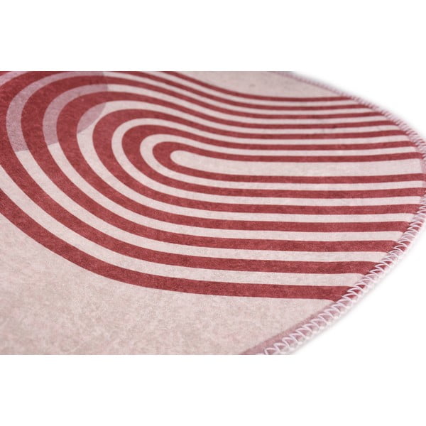 Covor rotund violet/gri ø 160 cm - Vitaus-image-2