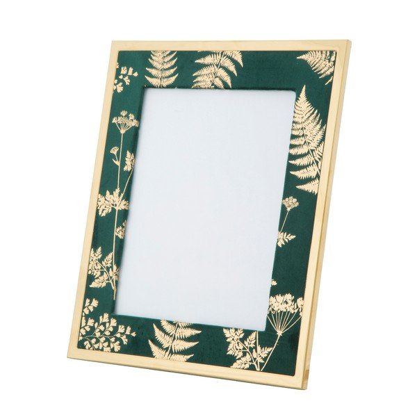 Ramă foto Mauro Ferretti Glam, 20 x 25 cm, verde - auriu-image-3