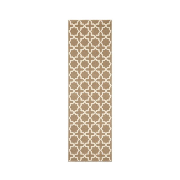 Covor Hanse Home Joanne, 80 x 450 cm, maro alb