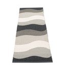 Covor tip traversă pentru interior și exterior gri 70x200 cm Urvi Metal – Pappelina