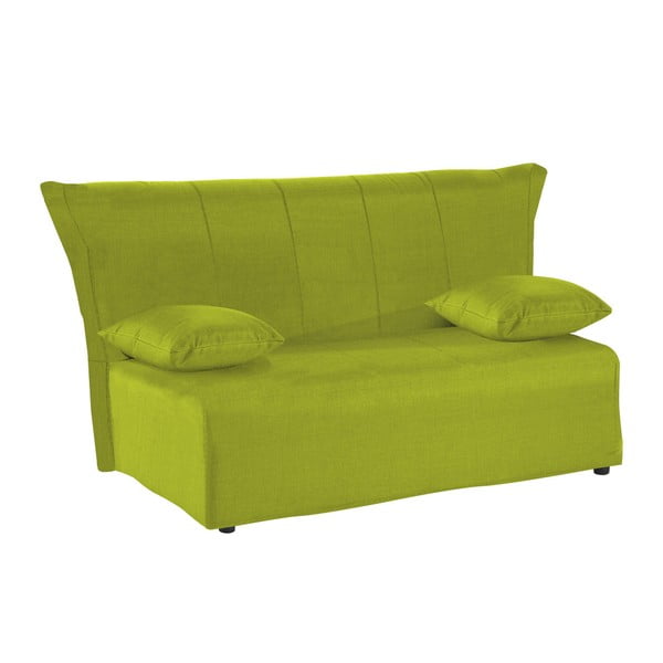 Canapea extensibilă cu 3 locuri 13Casa Cedro, verde