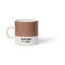 Cană maro deschis pentru espresso din ceramică 120 ml Mocha Mousse 17-1230 – Pantone