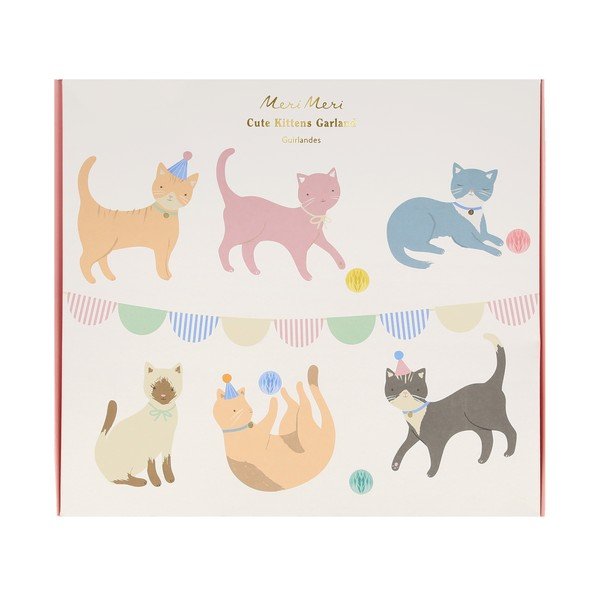 Ghirlandă Cute Kittens – Meri Meri-image-2