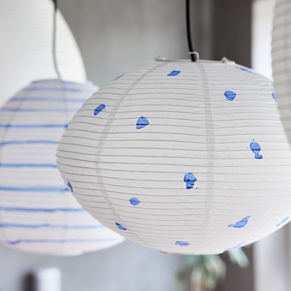Abajur fildeș ø 44 cm Moyo – OYOY Living Design-image-3