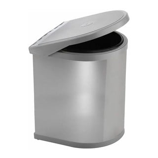 Coș de gunoi pentru deșeuri separate/încorporat din oțel inoxidabil 12 l Ring - Elletipi