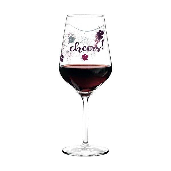 Pahar din sticlă cristalină pentru vin roșu Ritzenhoff Lenka Kuhnertova, 580 ml