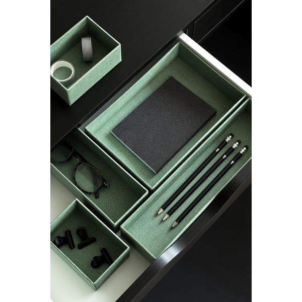 Organizatoare pentru sertare 5 buc. din carton Emma Paper Laminate – Bigso-image-1