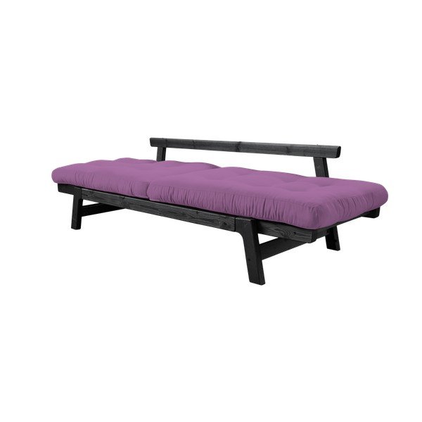 Canapea extensibilă Karup Step Black/Taffy Pink-image-4