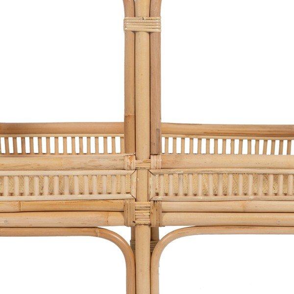 Masă consolă în culoare naturală din ratan 38x100 cm Ratán – Ixia-image-3