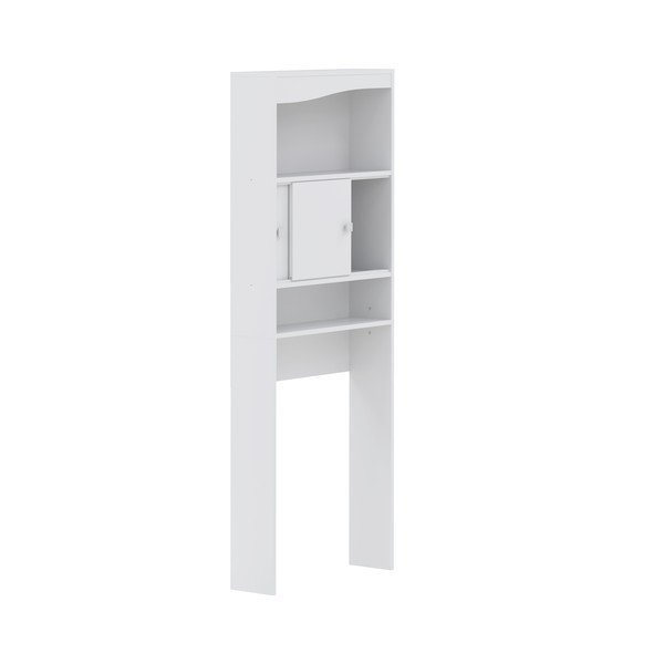 Dulap deasupra mașinii de spălat/ WC alb 64x177 cm Wave – TemaHome-image-3