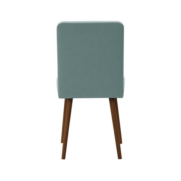 Scaun din lemn de fag Ted Lapidus Maison Fragrance cu picioare maro, verde mentol-image-3