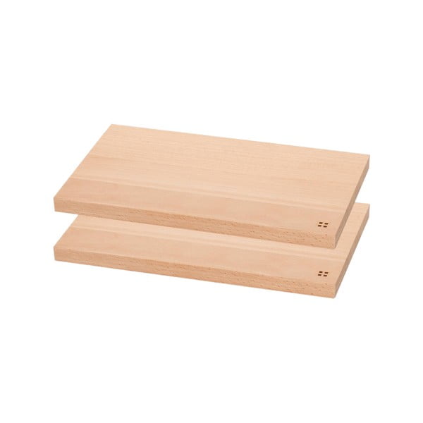 Set 2 tocătoare lemn Sola Basic Wood, 26.5 x 15.5 cm