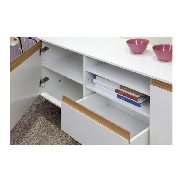 Comodă cu picioare și detalii din lemn Dřevotvar Ontur 12-image-3