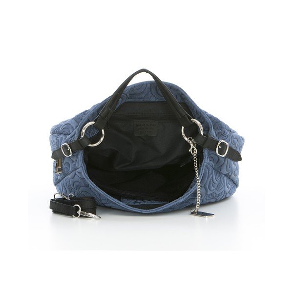 Geantă Anna Morellini Ada, albastru-denim-image-3