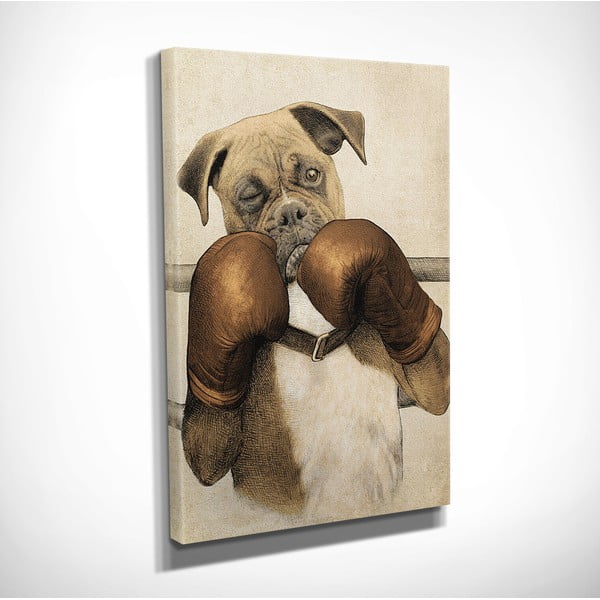 Tablou pe pânză Boxer, 30 x 40 cm-image-3