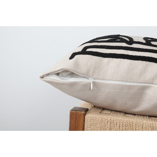 Față de pernă din in 43x43 cm Winter Sun – Mioli Decor-image-3