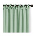 Draperie verde-mentă dimout (semi-opacă) 140x250 cm Carli Tie – Restilo