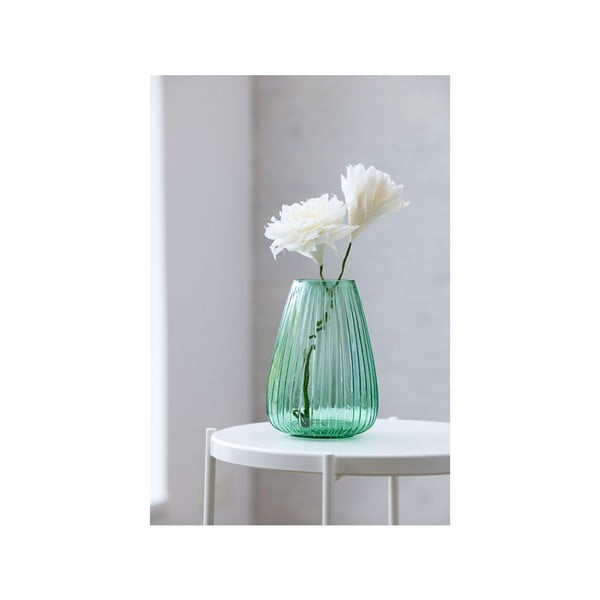 Vază din sticlă Bitz Kusintha, înălțime 22 cm, verde-image-2