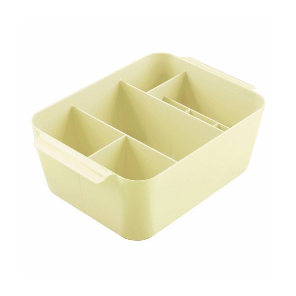 Organizator InterDesign Clarity Divided, galben