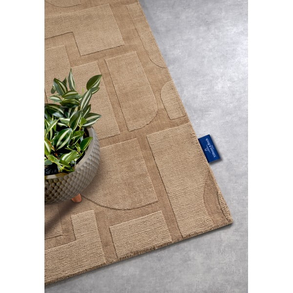 Covor tip traversă bej țesut manual din lână 80x250 cm Alexis – Villeroy&Boch-image-2