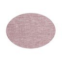 Suport pentru farfurie Tiseco Home Studio Oval, 46 x 33 cm, roz mov