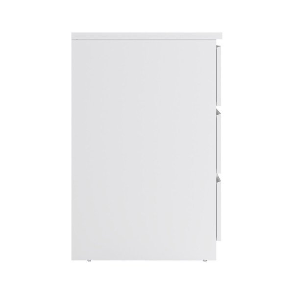 Comodă albă 77x76x50 cm Naia – Tvilum-image-4