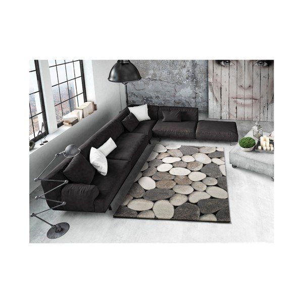 Covor Universal Pebble, 140 x 200 cm, gri-image-1